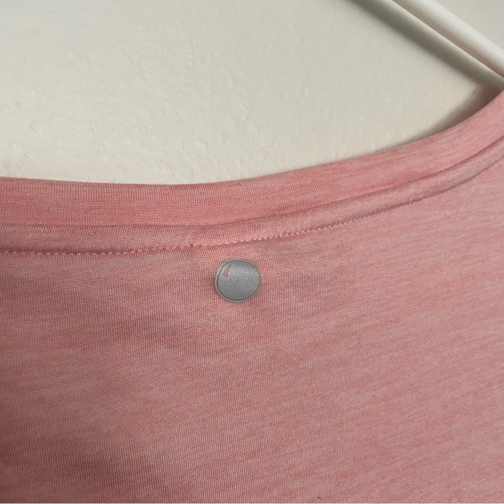 YOGALICIOUS Twist Front Tank Top Women’s 2X Pink Crop Top Athleisure Activewear - Picture 5 of 5